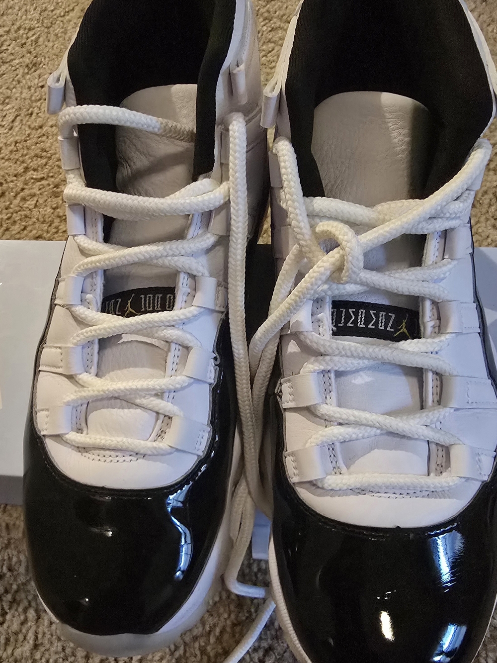 Nike Air Jordan 11 Retro Gratitude Sneakers DMP 2023 Colorway - EUC